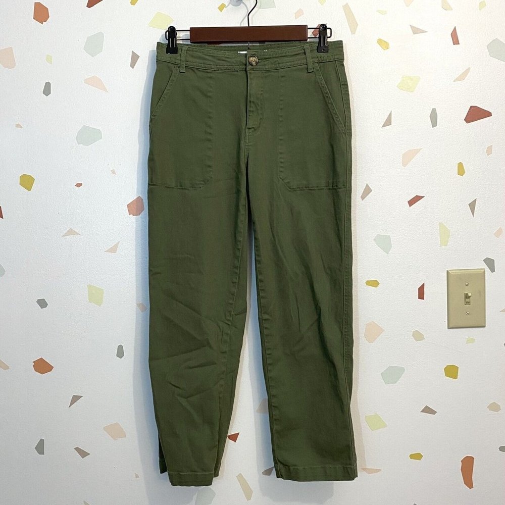 Elizabeth and James Olive Green Pants